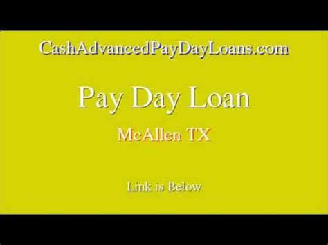 Payday Loans Mcallen Tx